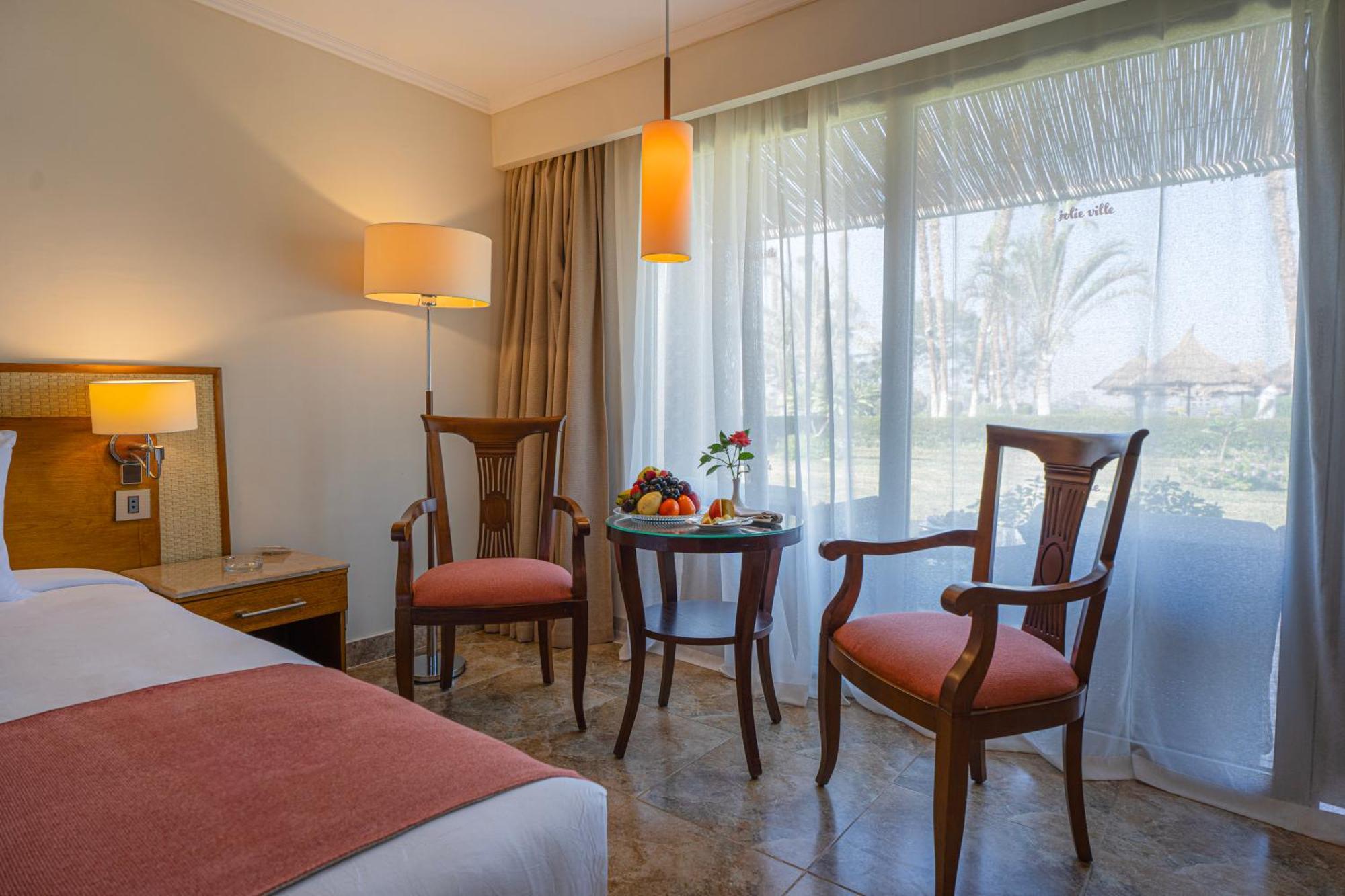 Jolie Ville Hotel & Spa Kings Island Луксор Экстерьер фото A room at the hotel