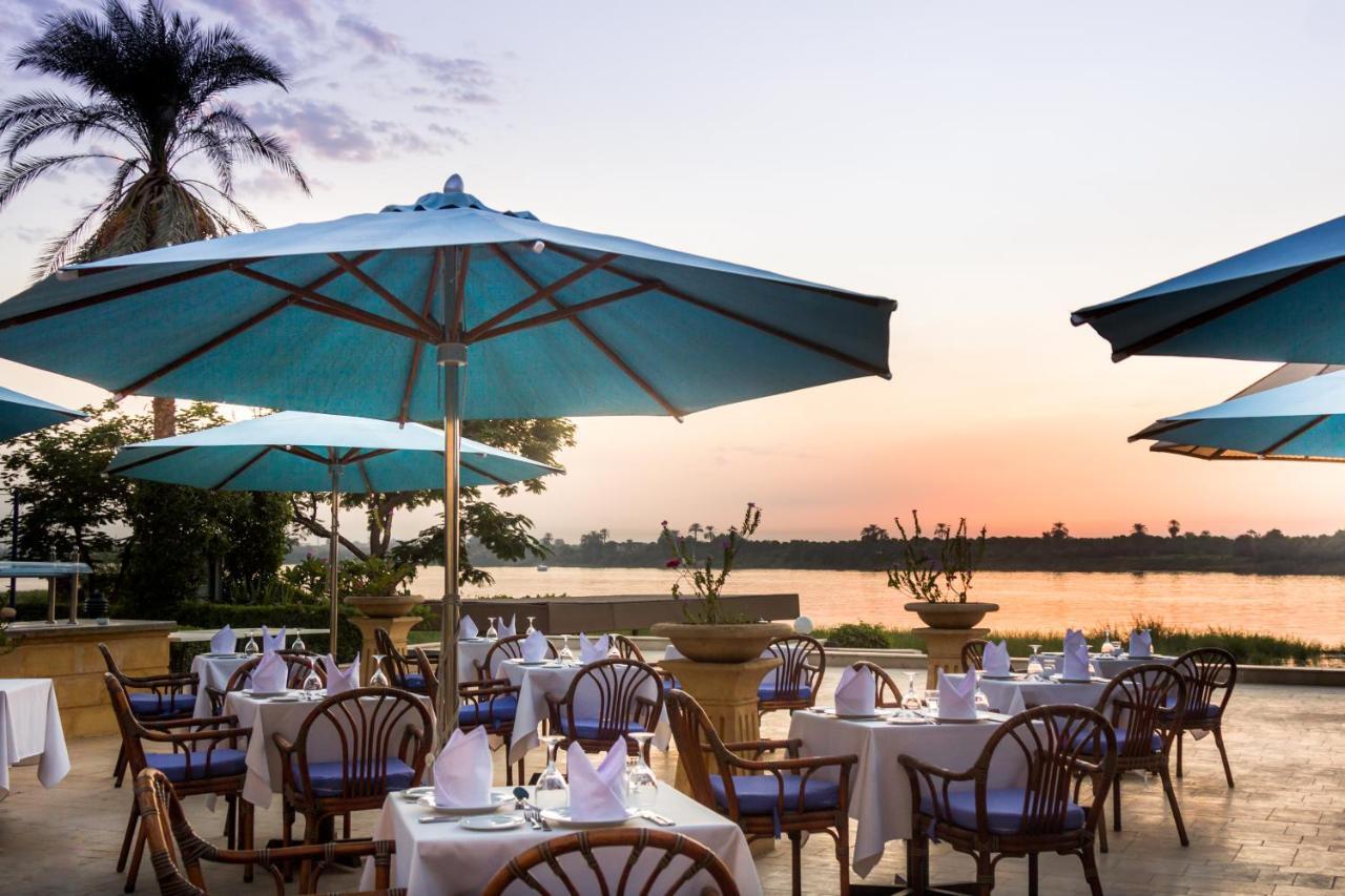 Jolie Ville Hotel & Spa Kings Island Луксор Экстерьер фото The Riverview Terrace